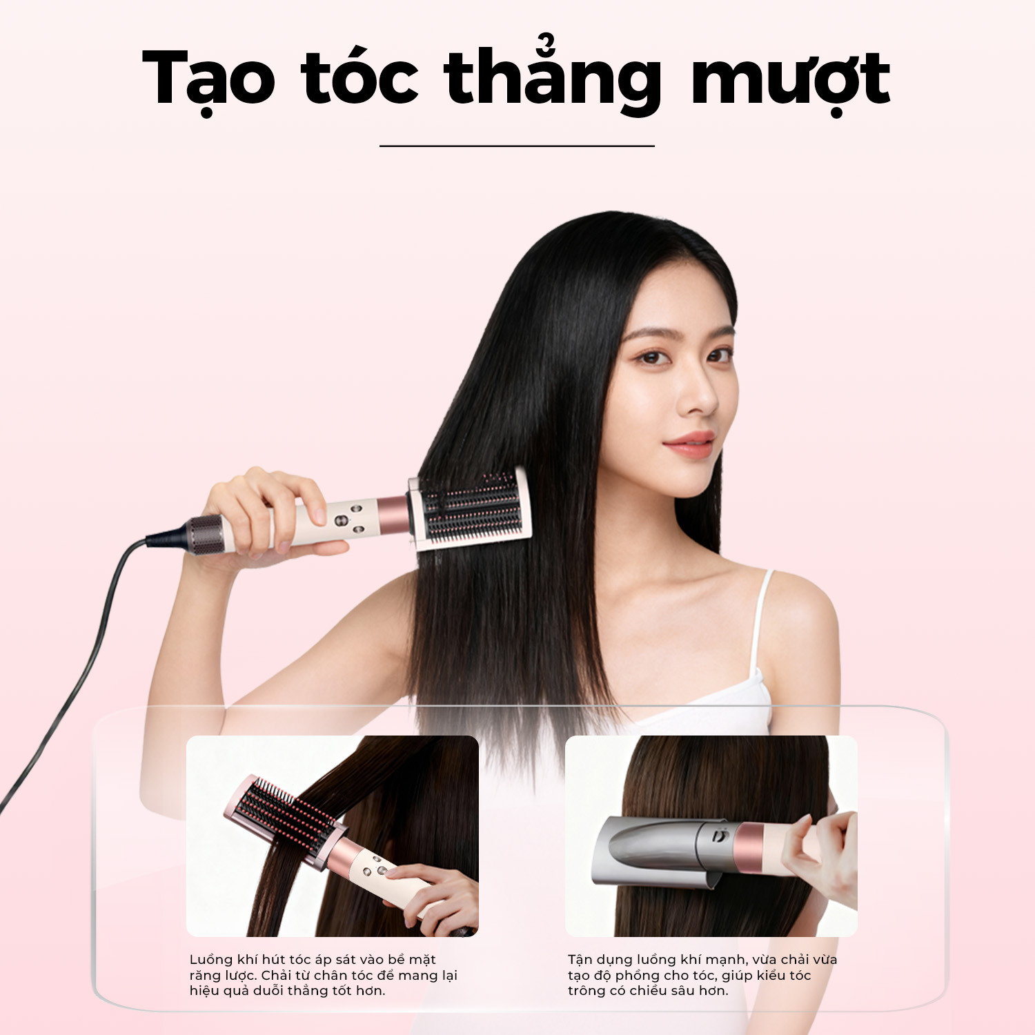 DRYON Airwrap Multi-Styler - Coanda Technology for Curling, Straightening & Volumizing - Image 6