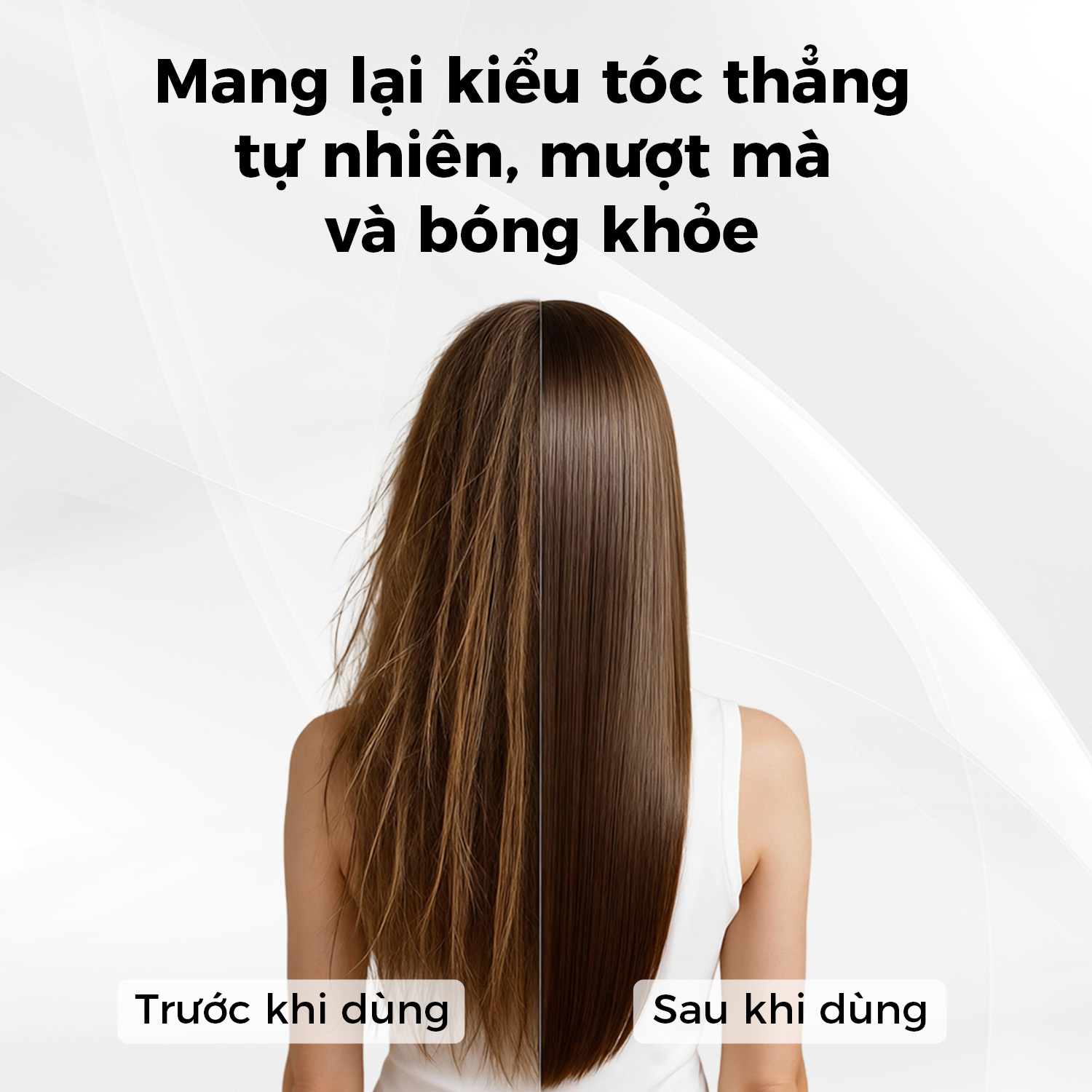 DRYON AirStraight 2-in-1 Hair Dryer Straightener - Heatless Straightening Technology - Image 7