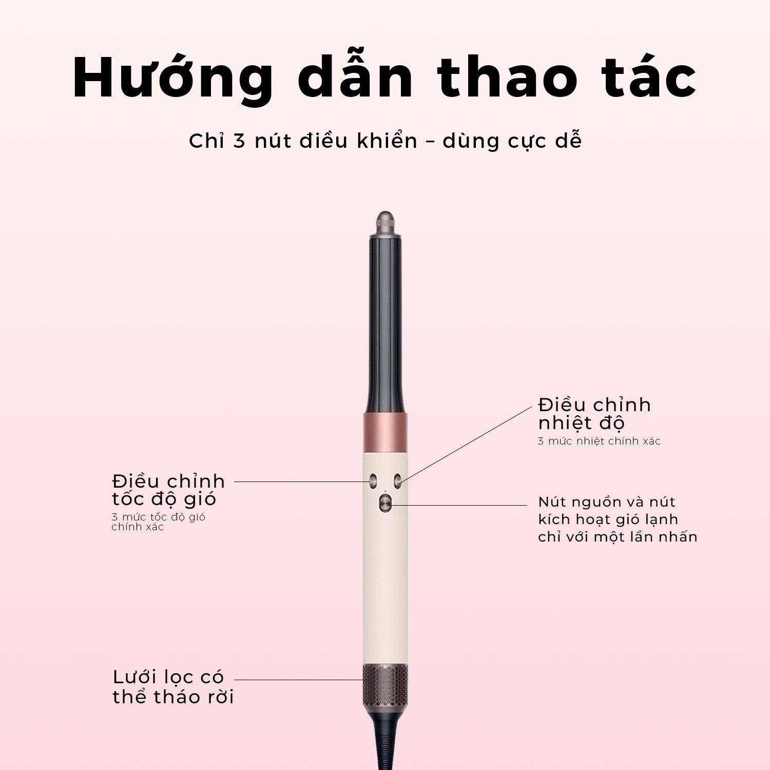 DRYON Airwrap Multi-Styler - Coanda Technology for Curling, Straightening & Volumizing - Image 8